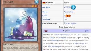 YuGiOh101: Card Review: Slushy