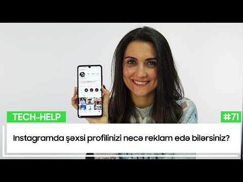 Instagramda şəxsi profilinizi necə reklam edə bilərsiniz? | Tech-Help #71