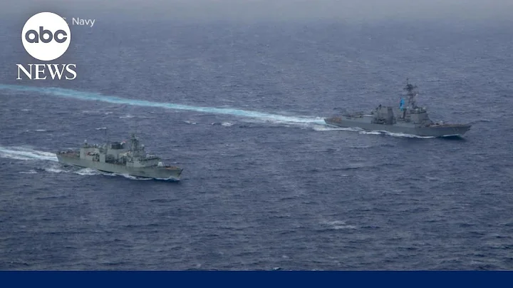 Close call for Chinese, US warships l WNT - DayDayNews