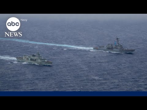 Close Call For Chinese, US Warships L WNT