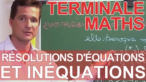 Logarithmes népériens : résolutions d