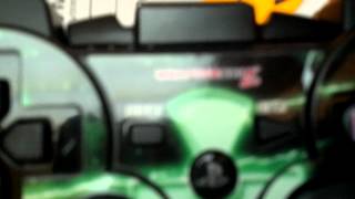 My PS3 Controller Skin- Radioactive Green