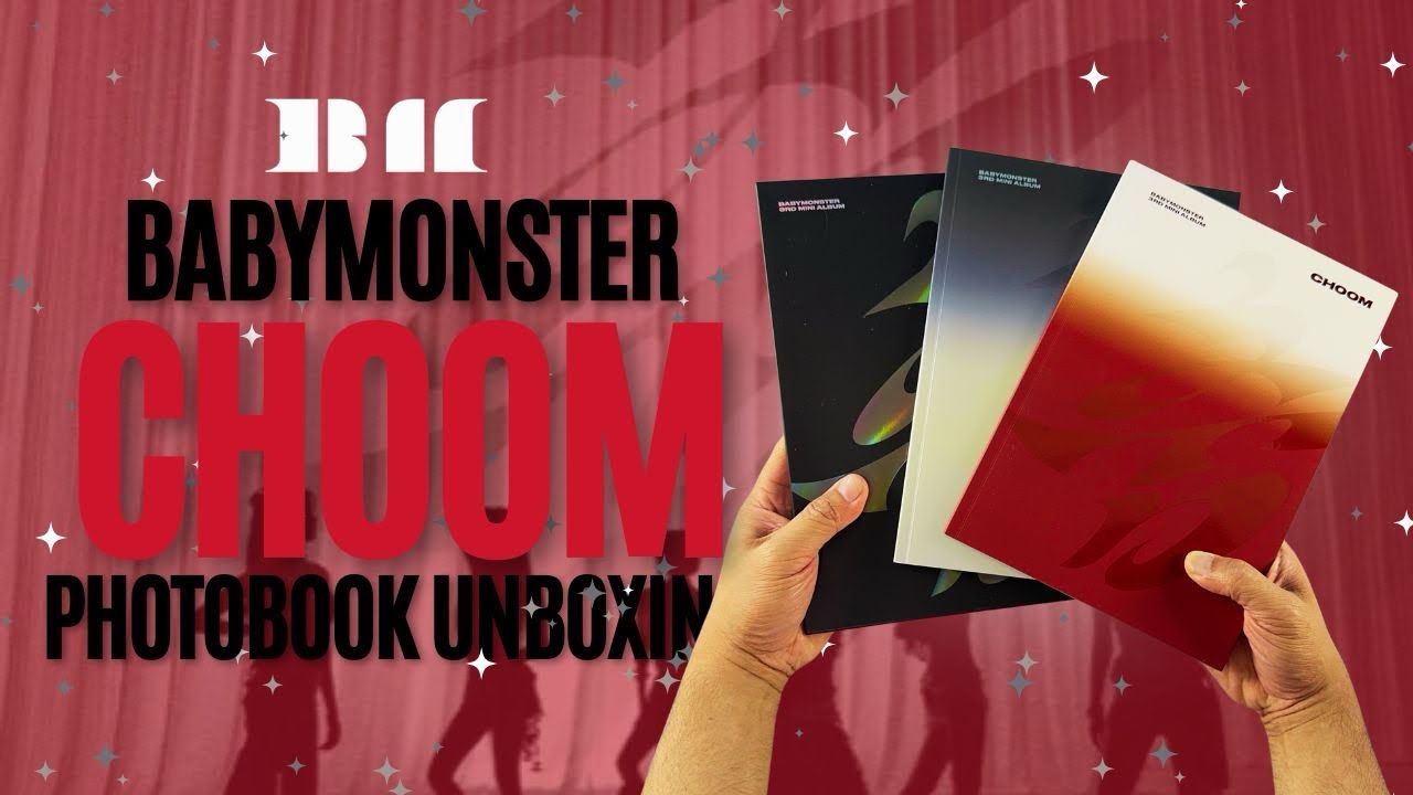 BABYMONSTER || CHOOM PHOTOBOOK VERSIONS UNBOXING - YouTube