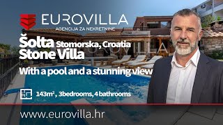 Eurovilla - Solta, Stomorskas Unique Stone Villa