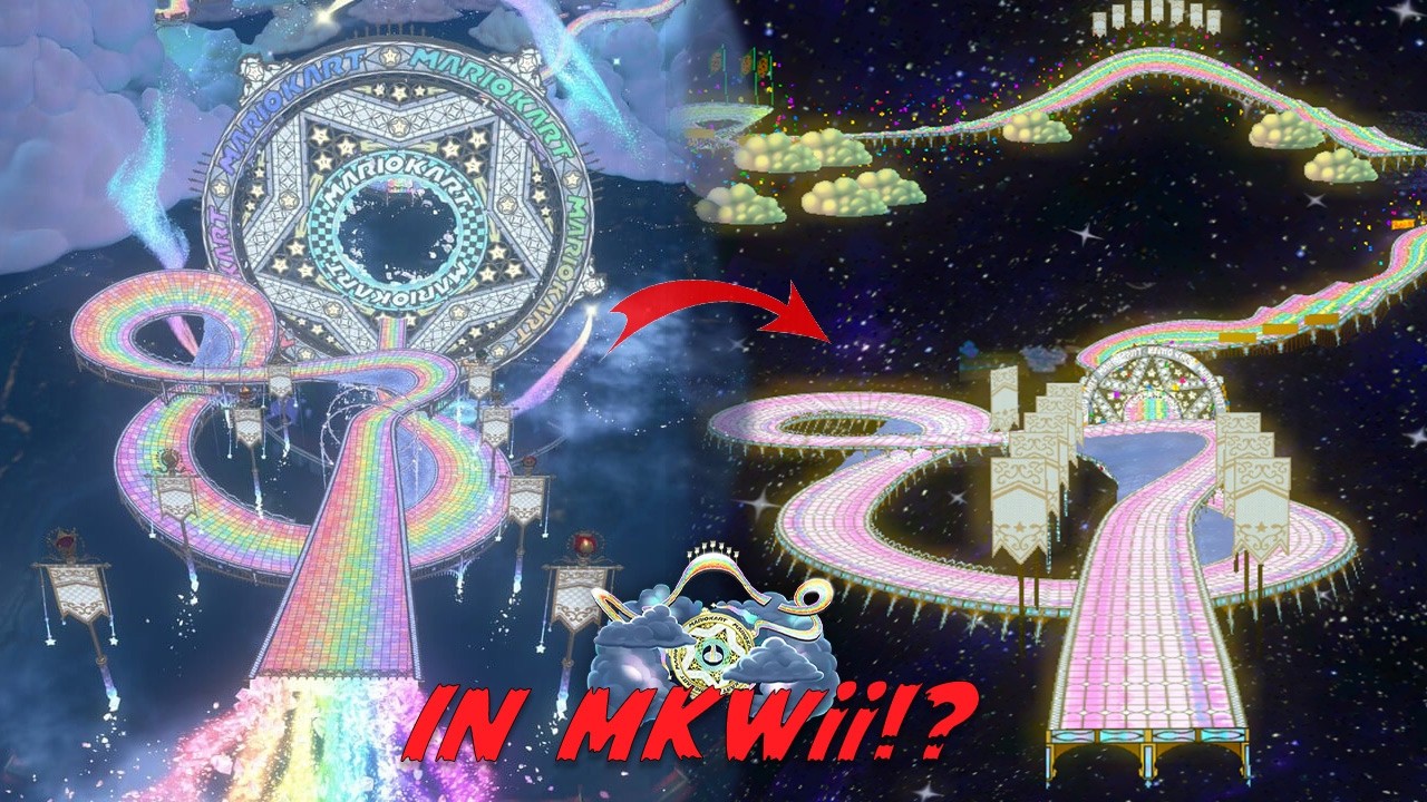 ALL Mario Kart World Tracks in MKWii (so far)!