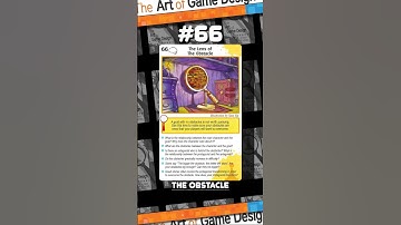 Game Design Tips #66 - The Obstacle #fallintoshorts #gamedev #shorts