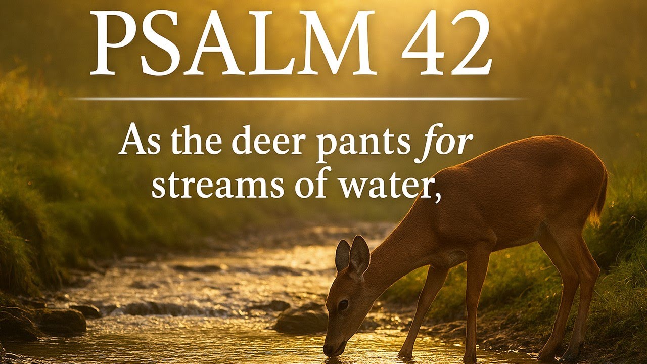 My Soul is Thirsty | Psalm 42 Music Video