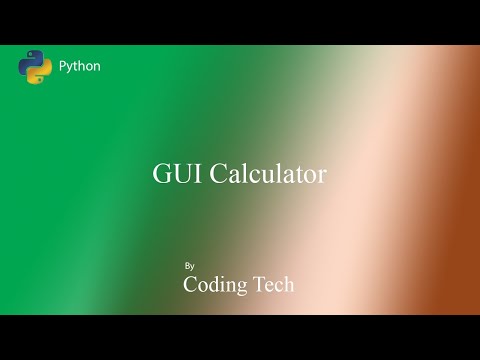 GUI CALCULATOR PYTHON