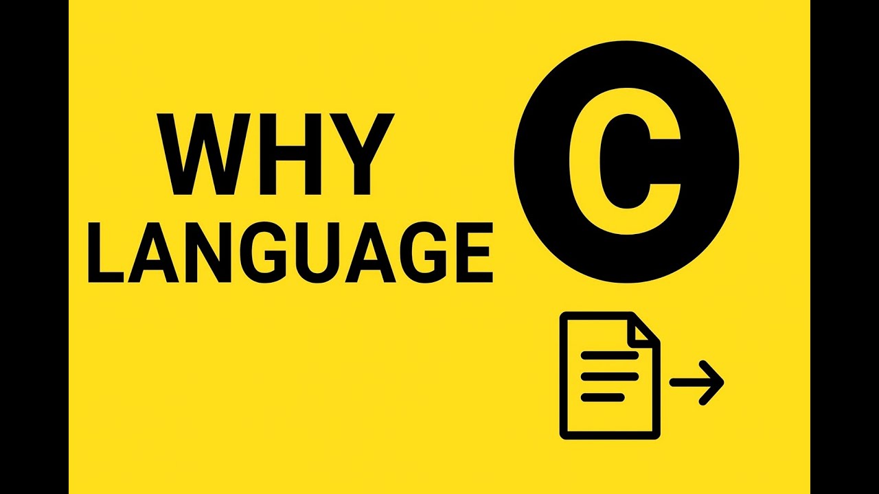 Why Should You Learn C First? 🤔 - YouTube