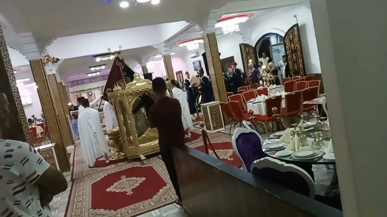 أجواء عرس مغربي🇲🇦👰‍♂️ مدينة (سلا الجديدة) بأنواعه🍽❣