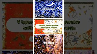 get to know the three most expensive written batik #javaisland #indonesia