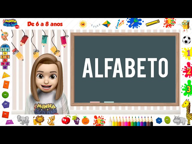 Alfabeto - Vídeos educativos - Atividades para crianças