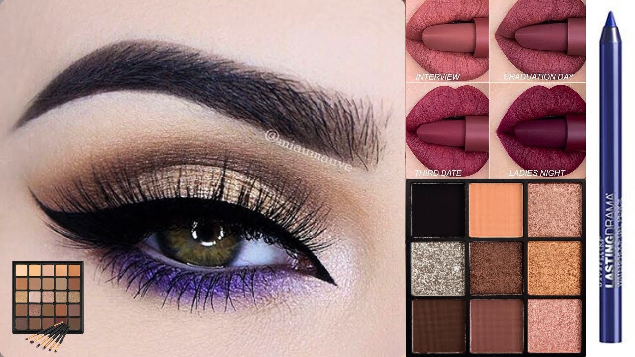 Brown eye makeup tutorial|Makeup for brown eyes|Blue eyes makeup|Trending reels