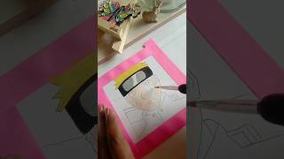 Painting Naruto Uzumaki Anime