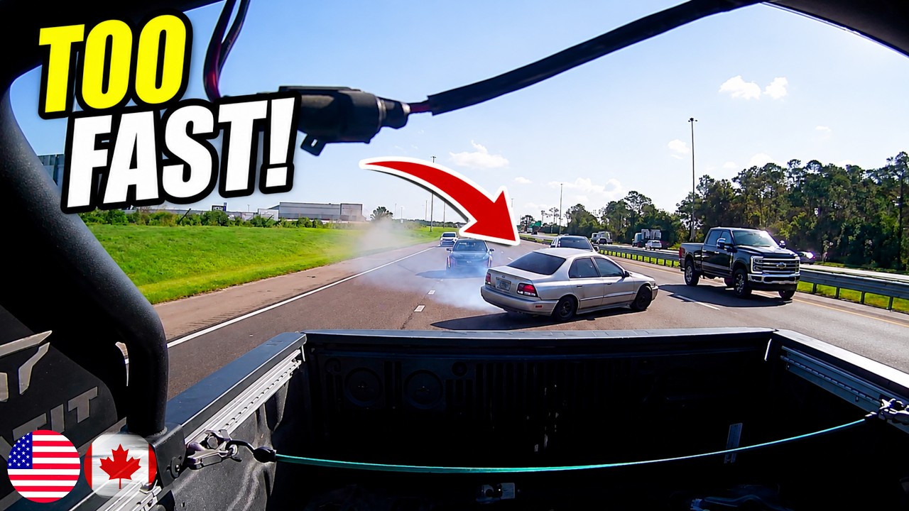 CAR DRIVERS SPEED & EGO LEAD TO INSTANT KARMA - 1030 | Driving Fails