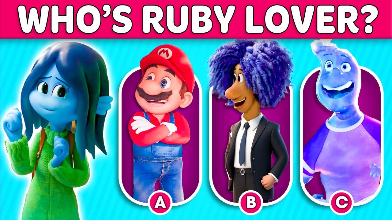 Super Mario Bros, Elemental 2023, Teenage Kraken MOVIES QUIZ | 25 ...