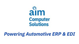 The Best of AIM – Advanced Automotive EDI &amp; Labeling Solutions (Closed Captioned)