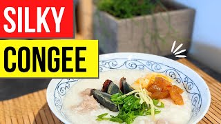 SILKY HK Style Congee (MEATBALLS) - The Tipsy Cookery