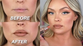 how to apply lipstick liner for big lips hacks tips tricks for beginners
