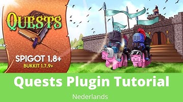 QUESTS//Minecraft Plugin Tutorial//Nederlands