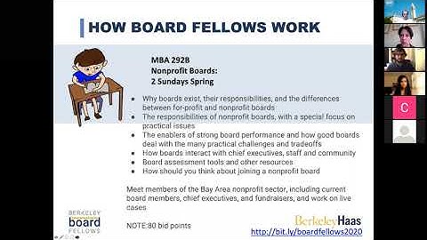 Berkeley Board Fellows 2020 Info Session