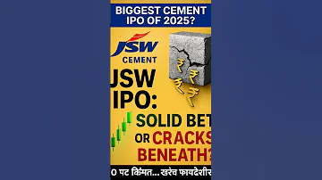 JSW Cement IPO 2025 Price Band 139 147 Should You Invest Stockmarket Trading 