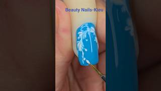 Nail Art Facile 💅✨️/Easy Nail Art/Vẽ Móng Đơn Giản/#Short/Beauty Nails-Kieu