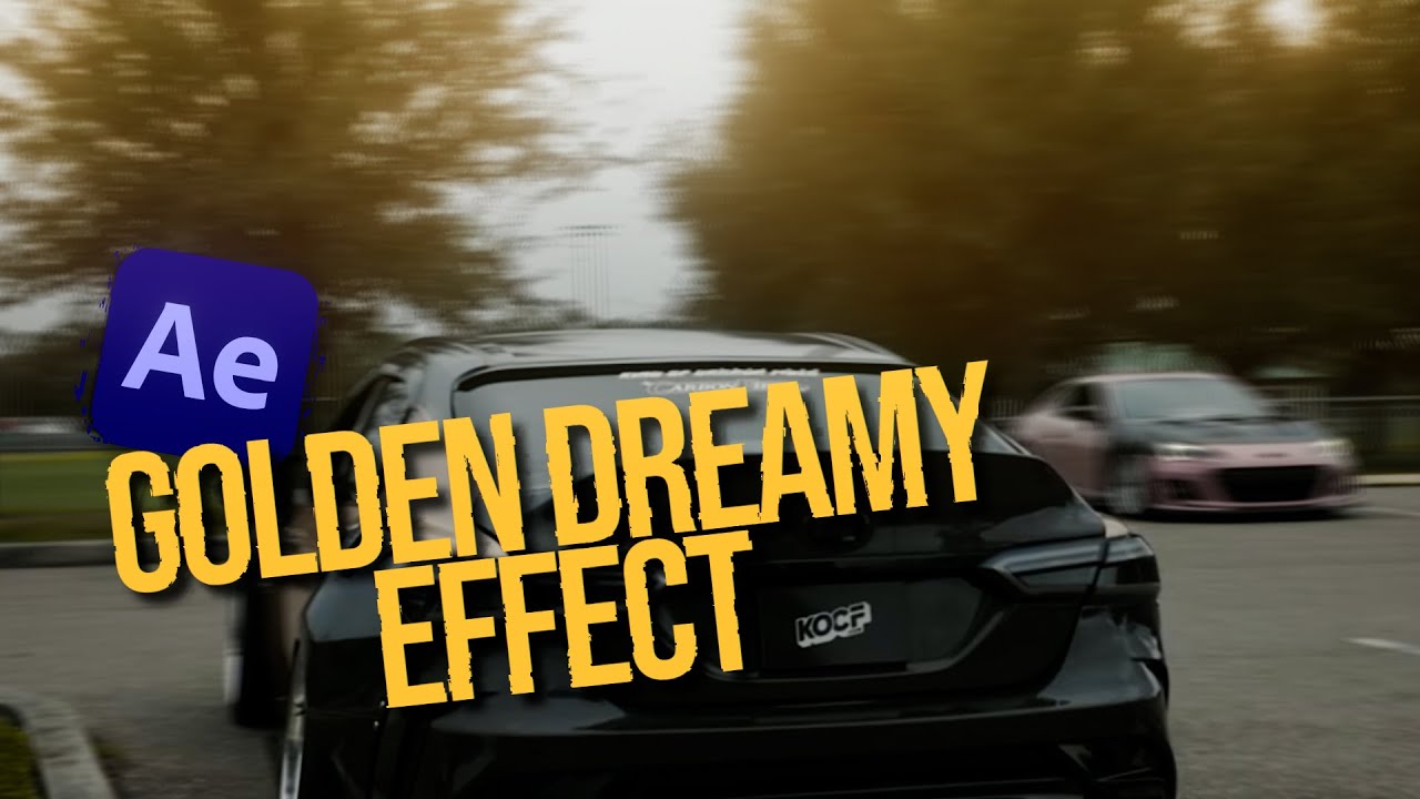 Soft Golden Dreamy Effect in After Effects - Easy Tutorial - YouTube