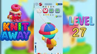 Knit Away Level 27 Solution