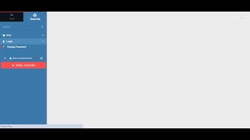 change email/user password Webmin/Virtualmin