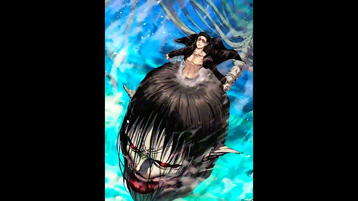 [ ATTACK ON TITAN ] Founding Titan Eren 🔥