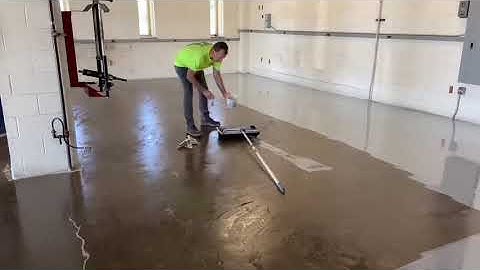 Diamond Grinding & Shotblasting for Epoxy-Flake Floor Installation