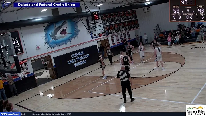 Iroquois/Lake Preston Sharks vs Oldham-Ramona-Rutland Raiders (GBB)(BBB)