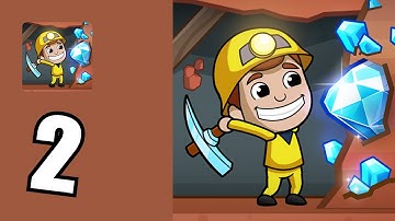 Idle Miner Tycoon: Gold & Cash - Gameplay Walkthrough Part 2 -  (iOS, Android Gameplay) | LHT Gaming