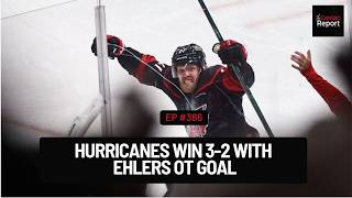 Hurricanes Win 3-2 Woth Ehlers OT Goal