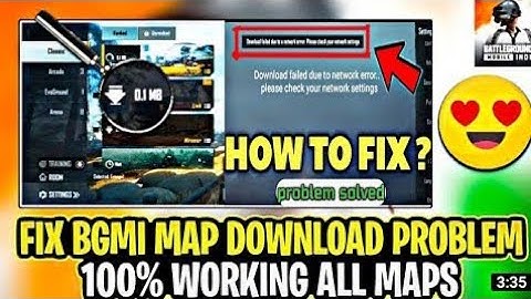 BGMI 🇮🇳 || Battleground Mobile India Map Not Downloading || 0.1MB ERROR || DOWNLOAD PROBLEM SOLUTION