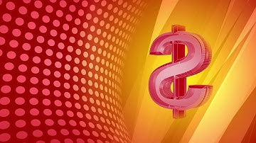 Free Video Background Loop: Dollar Symbol Spinning Slowly