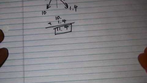Lesson 2.5 Adding Decimals with Front End Estimation