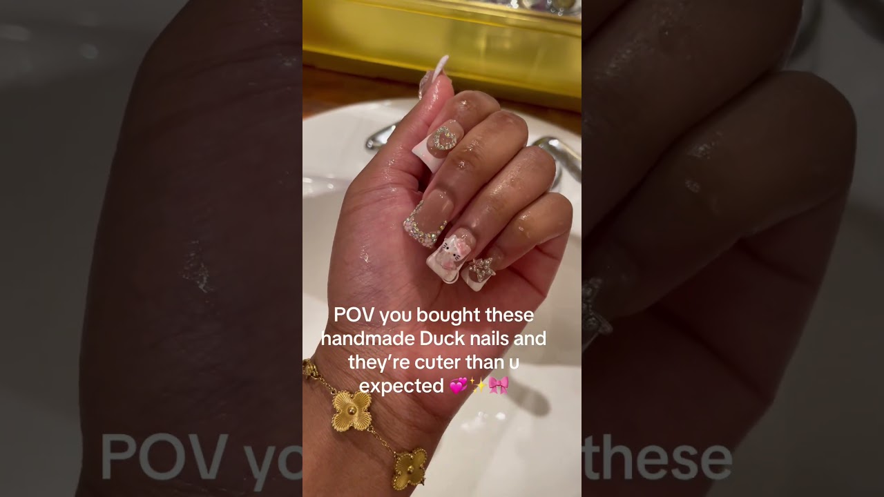 Trying $10 Hello Kitty SHEIN press on nails💅  