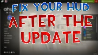 [TF2] How To Fix + Change Your Hud AFTER The Update