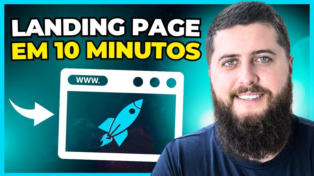 Aprenda a Criar uma LANDING PAGE em 10 Minutos [Passo a Passo Fácil ...