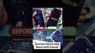 Realme C35 Charging Logo Only