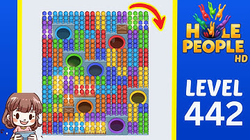 Hole People Level 442 Solution Walkthrough