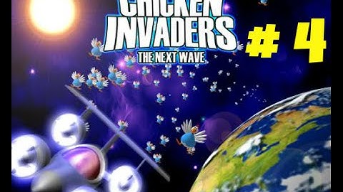 Part 4 - Lets play Chicken Invaders 2: The Next Wave - BG Gameplay
