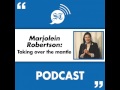 Marjolein robertson taking over the mantle