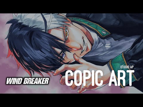 WIND BREAKER】桜遥😍😍描いてみた | Drawing Haruka Sakura - YouTube