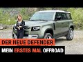 Der neue Land Rover Defender (2020) ⛰🌲 Mein erstes Mal OFFROAD! Gelände | 4x4 | Fahrbericht | Test