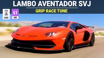 Forza Horizon 5 Tuning - 2018 Lamborghini Aventador SVJ - FH5 Grip Race Build, Tune & Gameplay