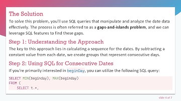 Find Consecutive Dates in MySQL