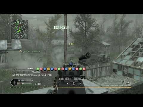 Call of duty 4 Hacker + 12 kill streak
